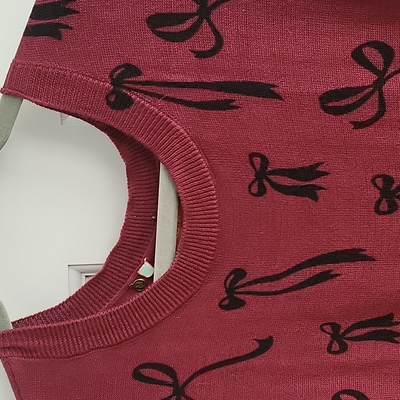 Modcloth Bow Sweater Dress - Picture 3 of 4